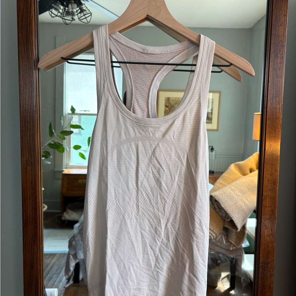 Lululemon Athletica Light Pink Tank Top